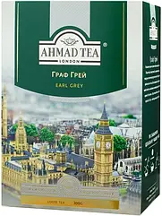 Чай Ахмад з бергамотом Граф Грей чорний листовий 200 грам