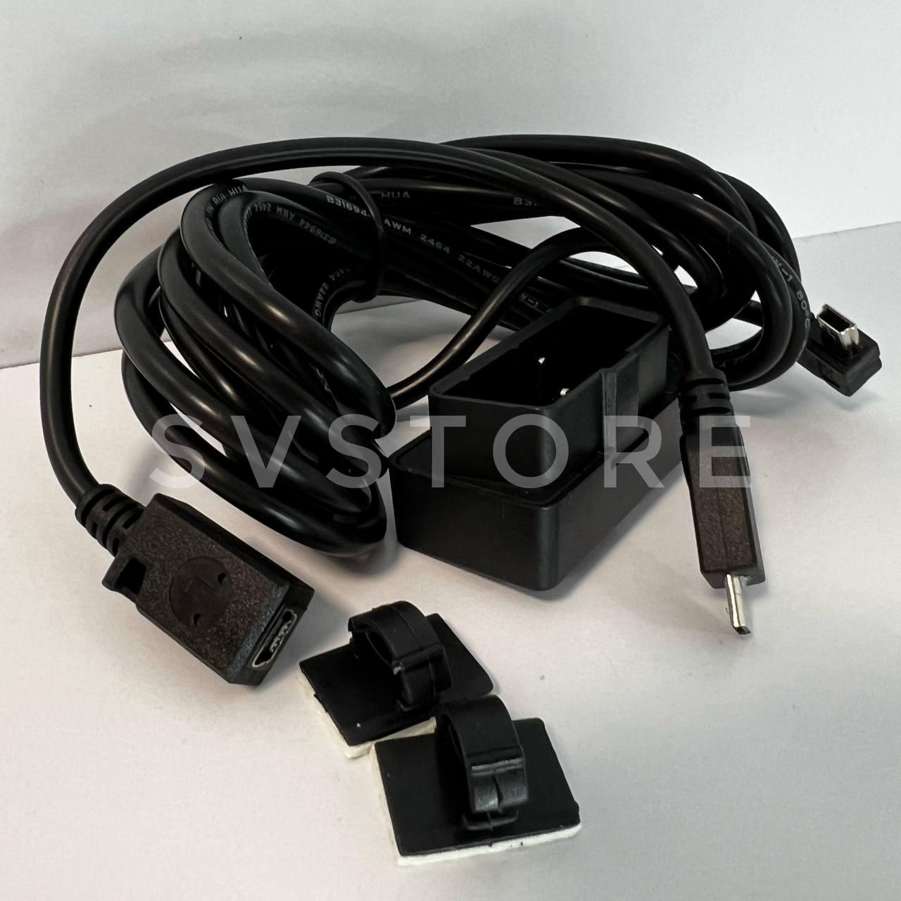 Комплект проводів OBD2 для автомобільного відеореєстратора з 3 режимами, дзеркальна камера, відеореєстратор