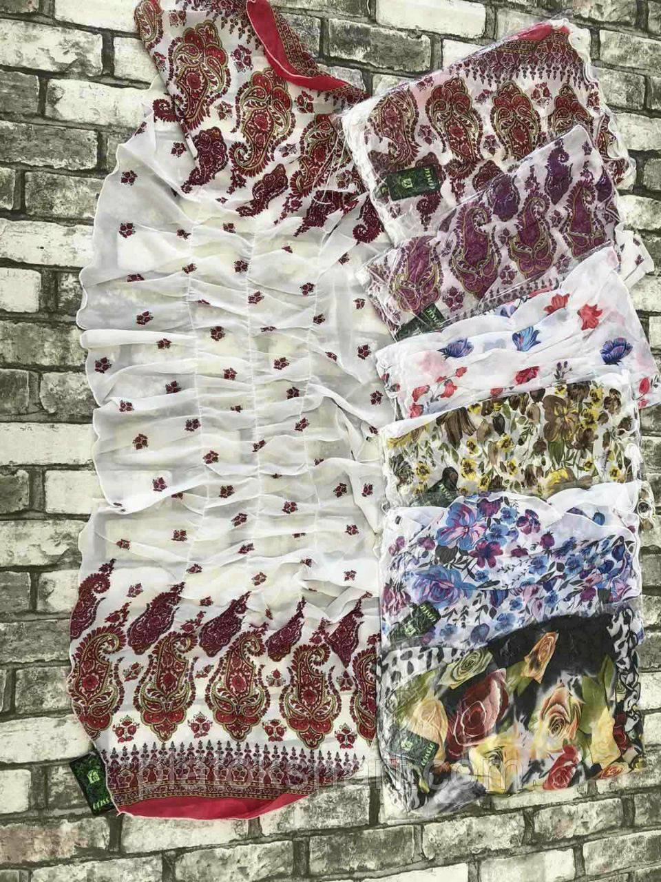 Шарфи шифон в асортименті