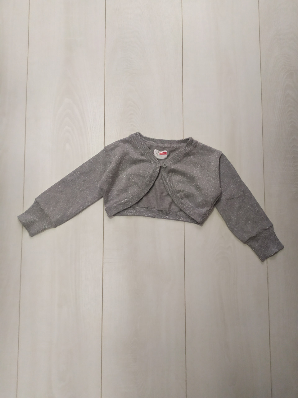 Болеро для дівчинки сіре Name it 86cм, фото 1