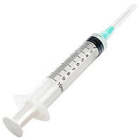 Шприц медичний 10 мл з голкою Medicare одноразовий стерильний