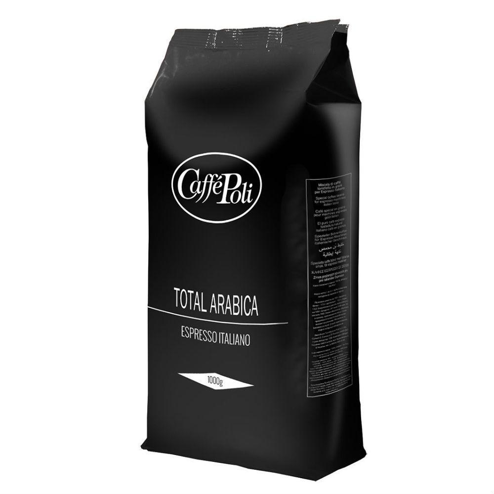 Кава в зернах Caffe Poli 100% Total Arabica, Італія 1 кг