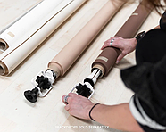 Тримач одного паперового, вінілового фону FST B100 на стіну/стелю (тримач для фотостудії) один гак, фото 10