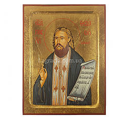 Писана ікона Святий Преподобний Феодосій Балтський 22,5 Х 28,5 см