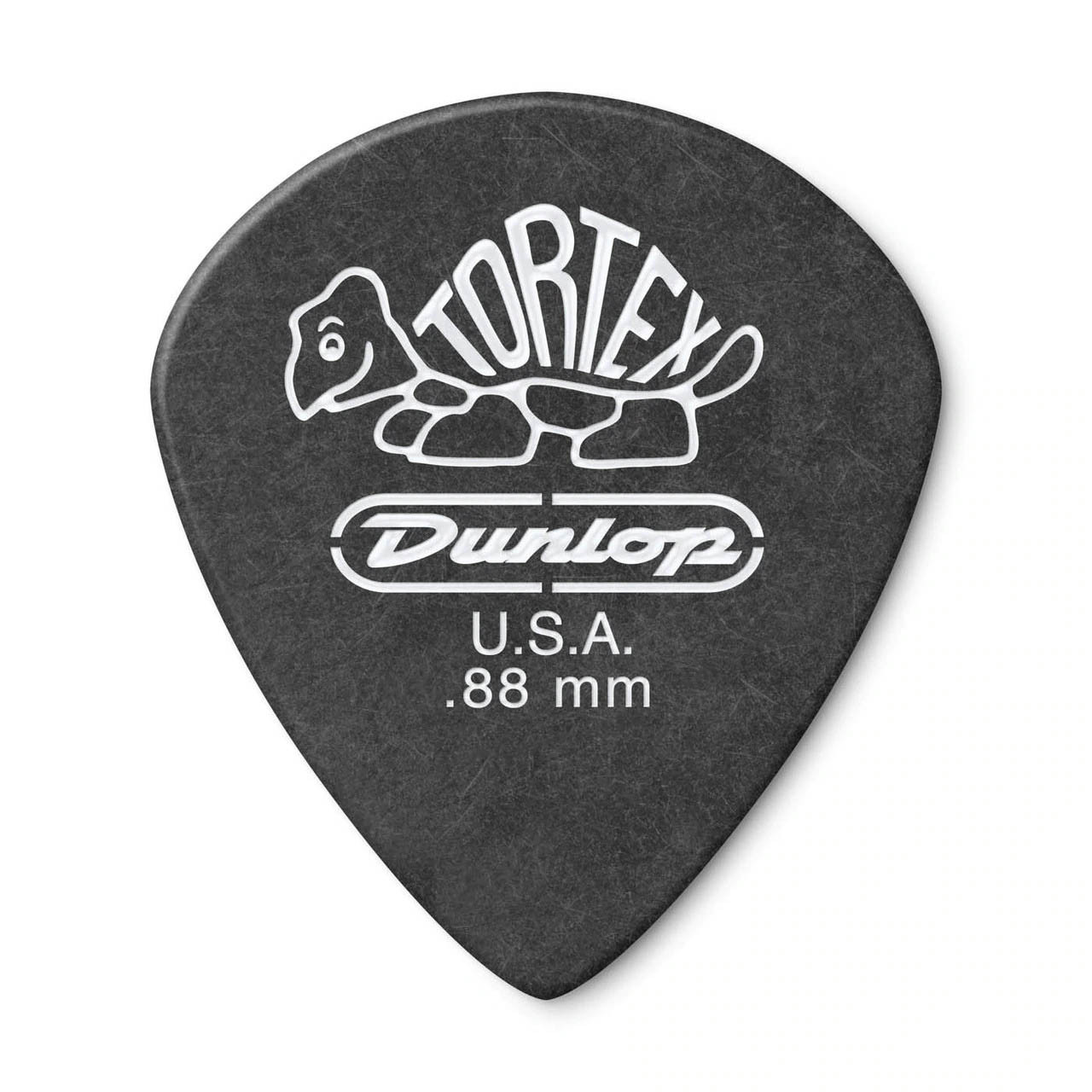 Медіатори Dunlop 482P.88 TORTEX PITCH BLACK JAZZ PLAYERS PACK 0.88, фото 1