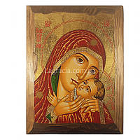Писаная деревянная икона Божия Матерь Касперовская 22,5 Х 28 см
