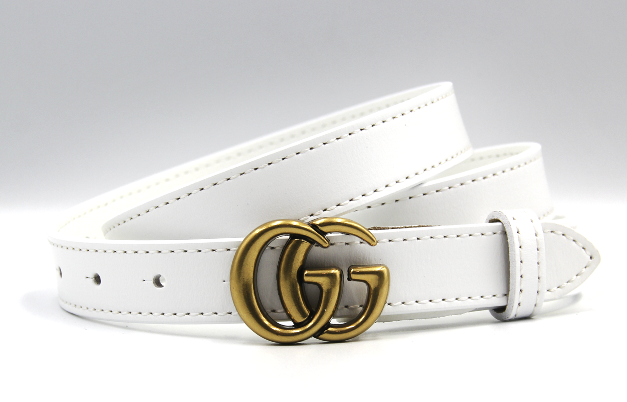 Жіночий ремінь GUCCI з натуральної шкіри 25 мм