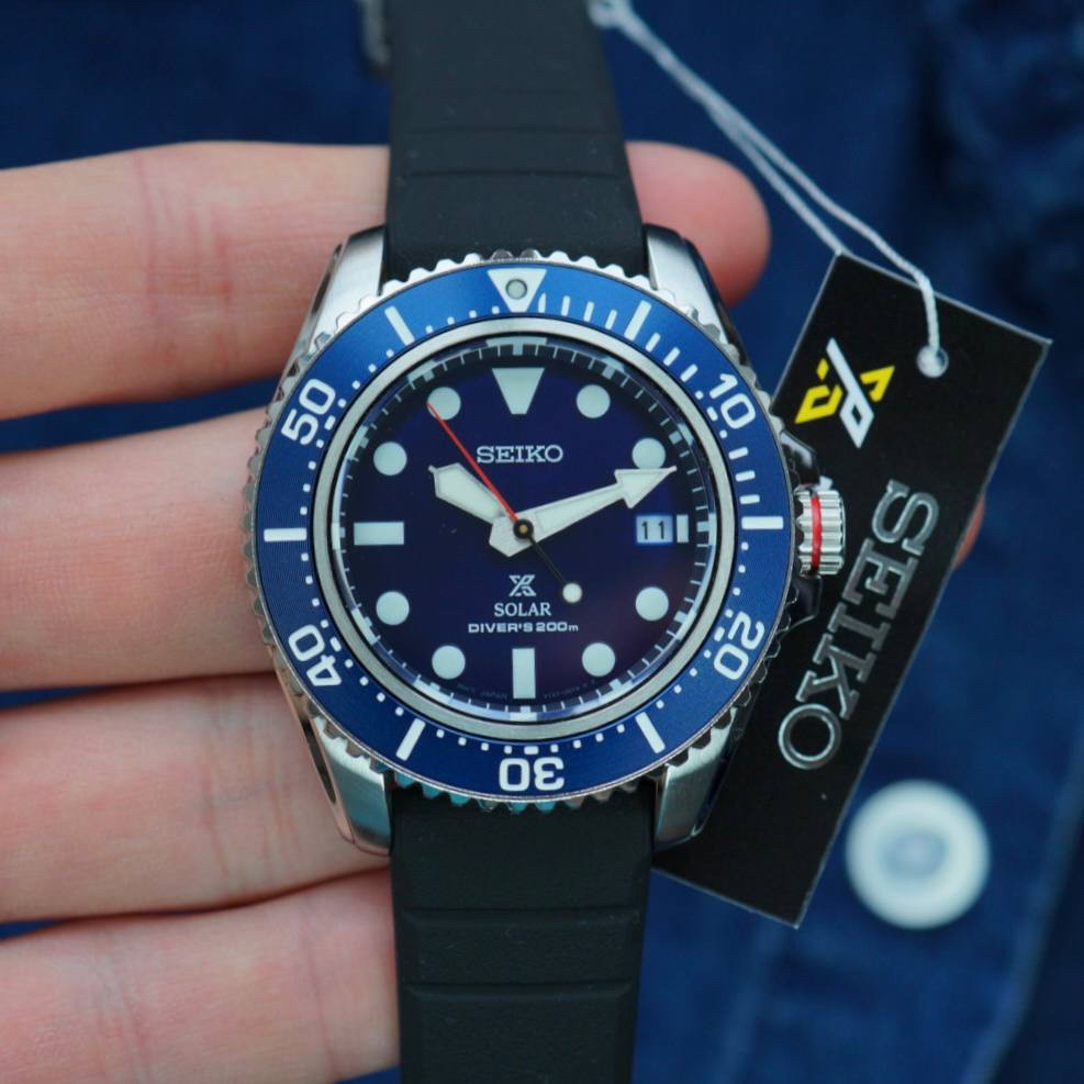 Seiko Prospex SNE593P1 Solar Divers 200m Dealer Time 1486036975