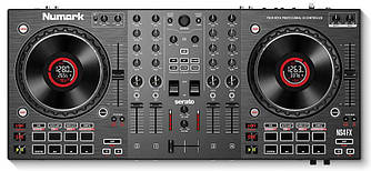 4-Дековий DJ контролер NUMARK NS4FX