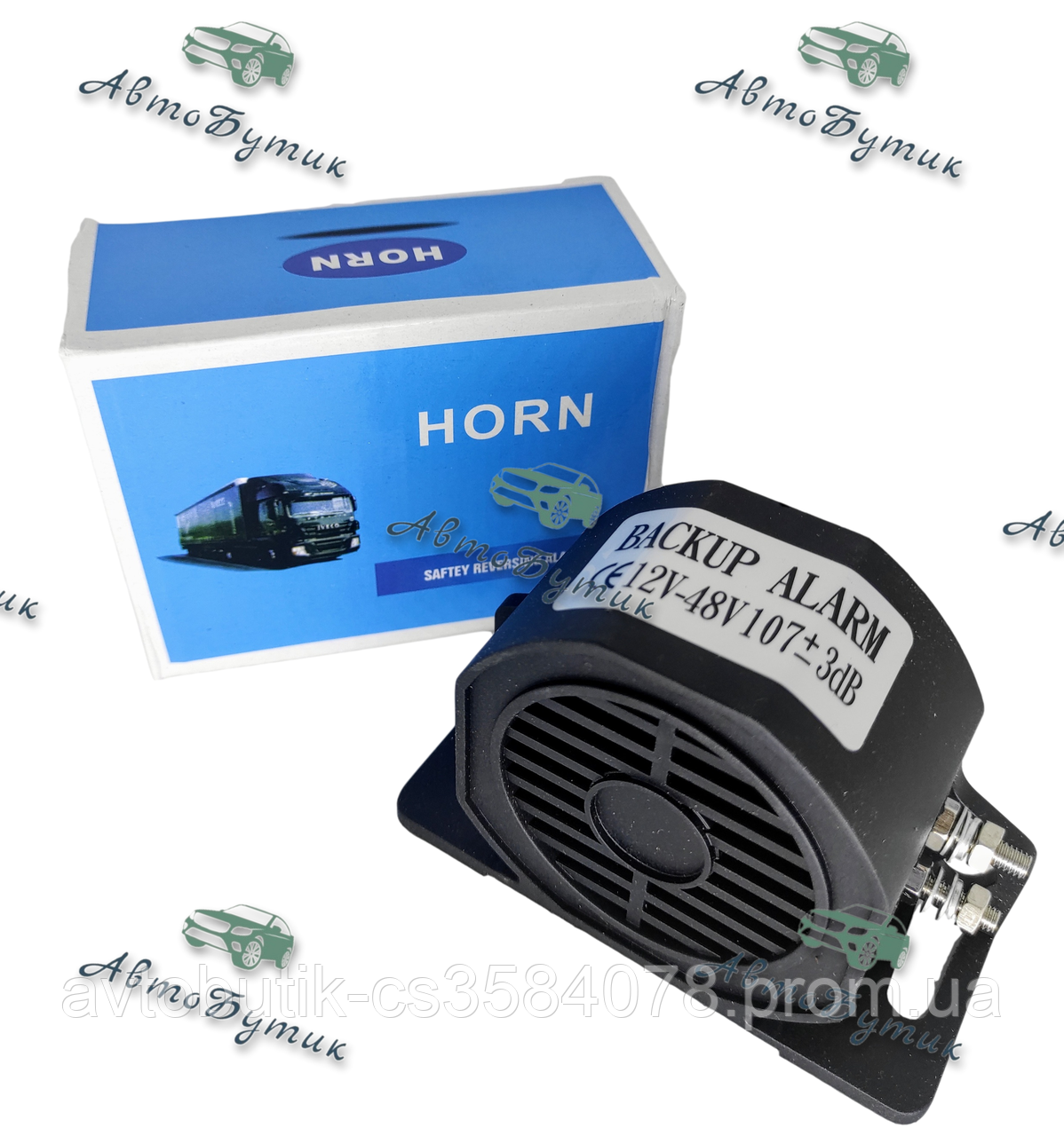 Сигнал заднього ходу 12v 24v, фото 1