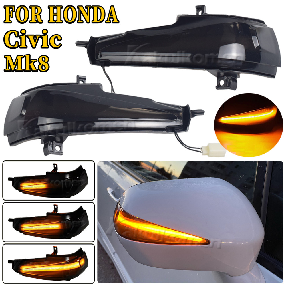 Повторювачі поворотів динамічні Honda Civic 8 FG1 FG2 Mk8 FA1 FA2 FA3 FD1 FD2 3 4 5 2005-2011