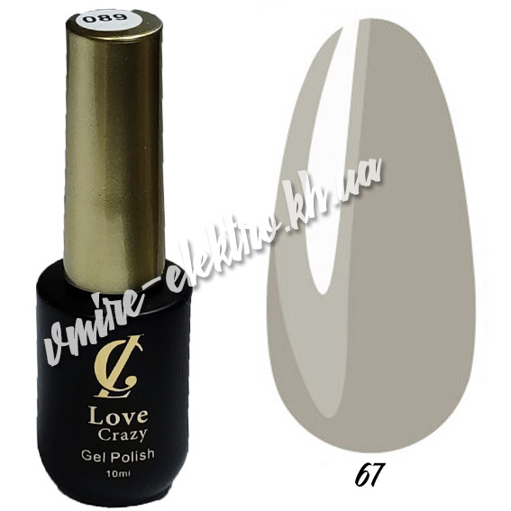 Гель-лак Love Crazy №67, фото 1