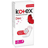 Гігієнічні прокладки Kotex щоденні Ultra Slim Deo 20 шт.