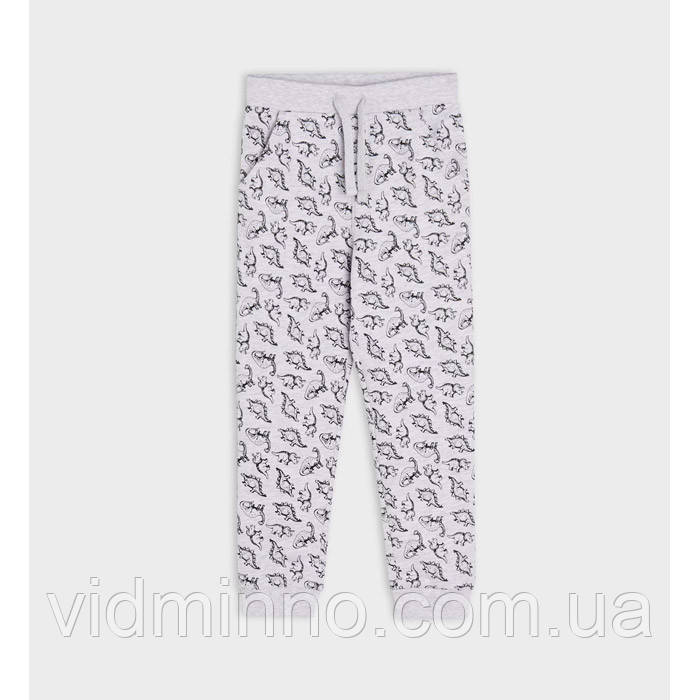 Дитячі спортивні штани джоггери Динозаври Sinsay на хлопчика р.134 - 8-9 років /46262/ - маломір, фото 1