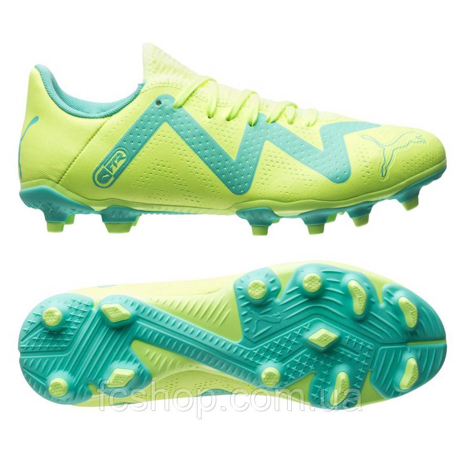 Бутси Puma Future Play FG/AG 107187-03, Салатовий, Розмір (EU) — 42.5