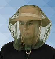 Москитная сетка на голову с затяжкой, москитные сетки от насекомых Олива для военных