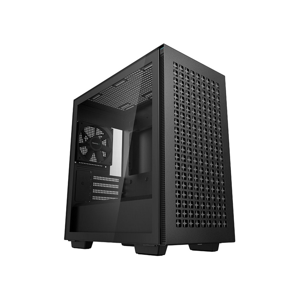 Корпус ATX DeepCool CH370 Black FAN 1*120 mm 2*USB3.0 чорний прозор.стінка