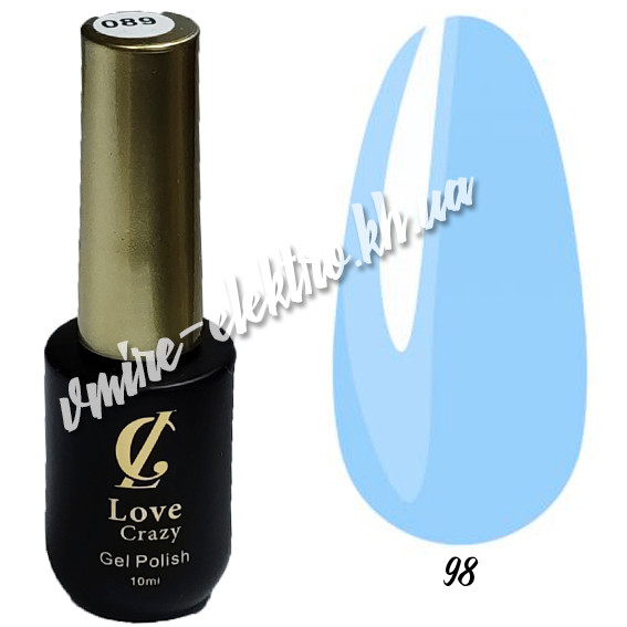 Гель-лак Love Crazy №98, фото 1