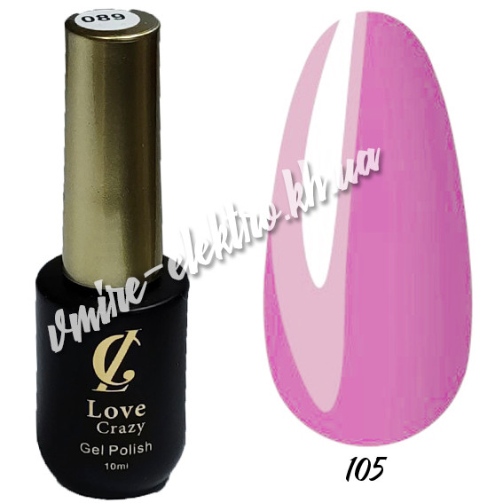 Гель-лак Love Crazy №105, фото 1