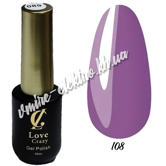 Гель-лак Love Crazy №108, фото 1