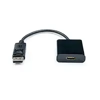 Адаптер DisplayPort - HDMI Black: быстрое и простое подключение между устройствами
