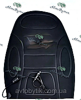 Накидка на сидіння з підігрівом сіра висока 12В ДК