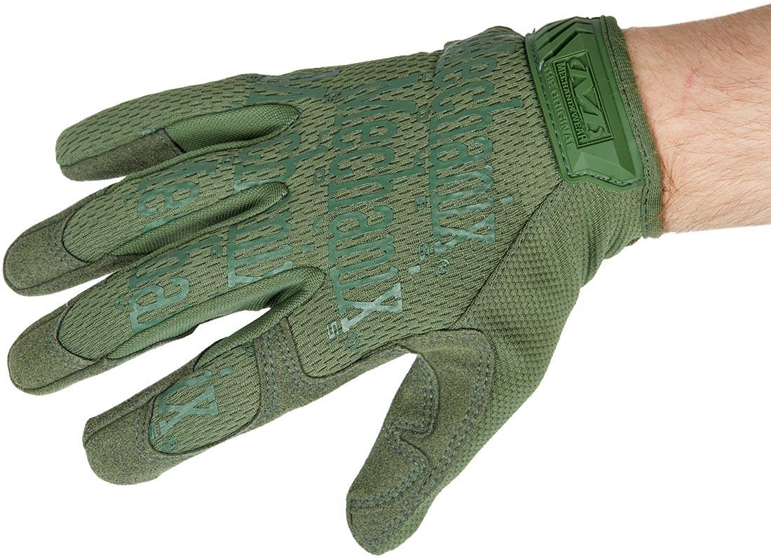Рукавиці Mechanix Original розмір S, оливковий зелений
