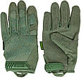 Рукавиці Mechanix Original розмір S, оливковий зелений, фото 3