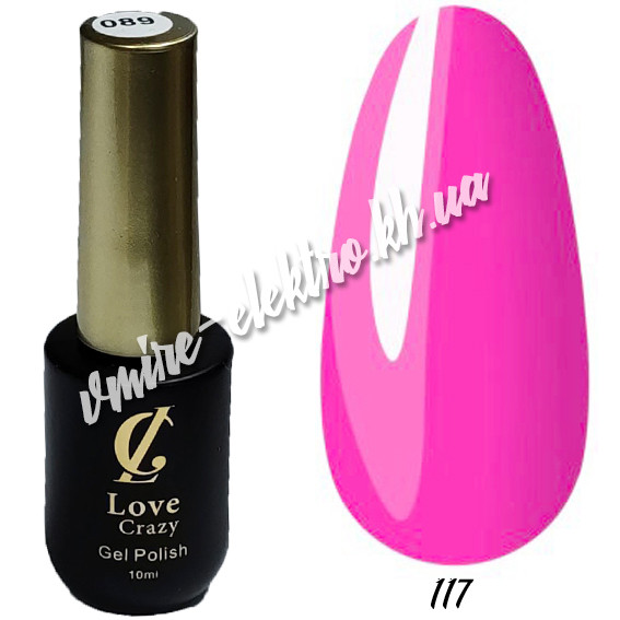 Гель-лак Love Crazy No117, фото 1