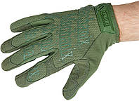Перчатки Mechanix Original размер M, оливковый зеленый