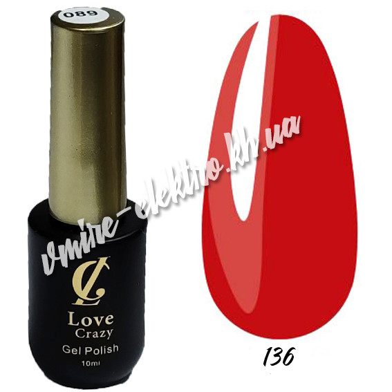 Гель-лак Love Crazy No132, фото 1