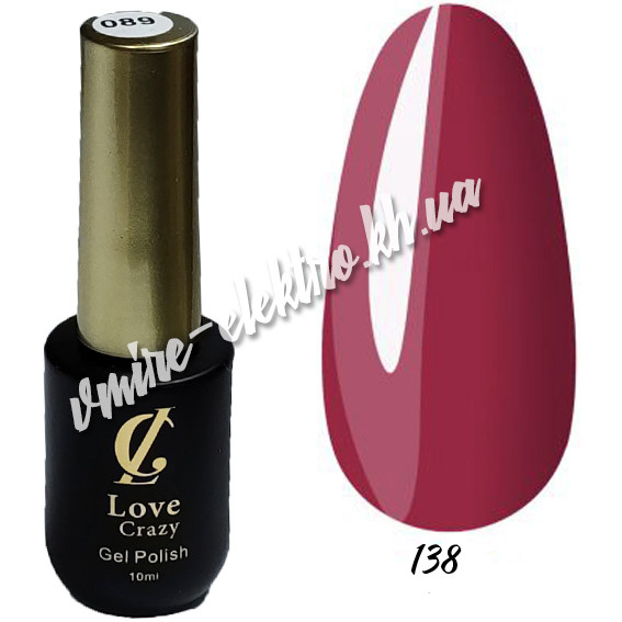 Гель-лак Love Crazy №138, фото 1