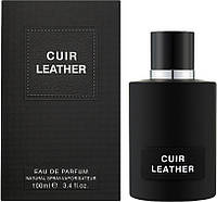 Мужская парфюмированная вода Cuir Leather 100ml Fragrance World.(100% ORIGINAL)