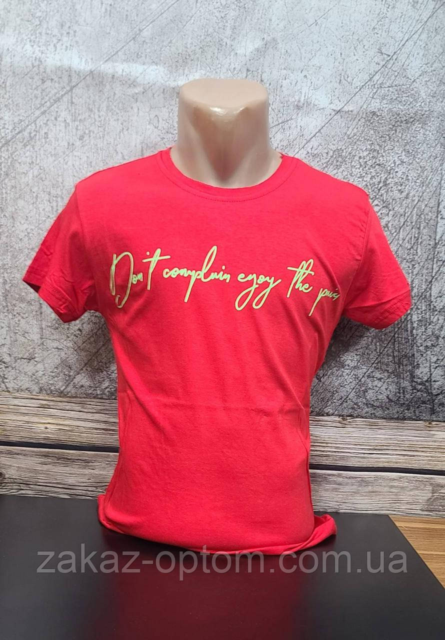 Футболка чоловіча оптом (M-L-XL-2XL) Туреччина-115291