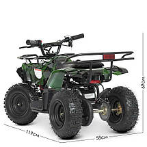 Дитячий електромобіль Квадроцикл Bambi HB-ATV800AS-10 Зелений, фото 5