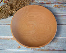 Тарілка з дерева I Дерев'яна тарілка для подавання страв I Тарілка, фото 4