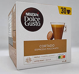 Кава в капсулах Nescafe Dolce Gusto Cortado Espresso Macchiato XL 30 шт.