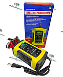 Імпульсний зарядний пристрій FOXSUR (12 V, 5 A) для легкових авто з функцією відновлення АКБ, фото 3