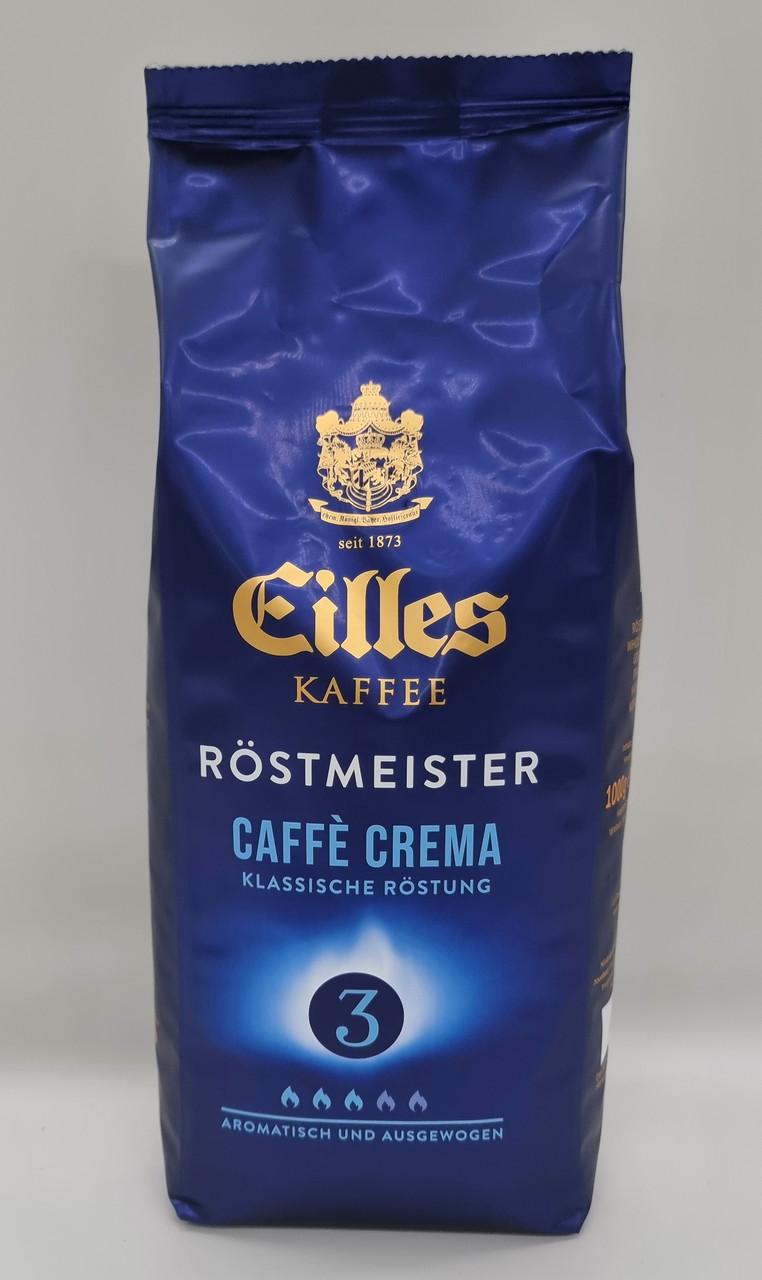Кава в зернах J.J. Darboven Eilles Caffe Crema 1 кг Німеччина, фото 1