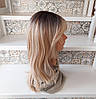 Перука довга з термоволокна мікс блонд омбре CYGJ146-YS10/24ВТ613, фото 5