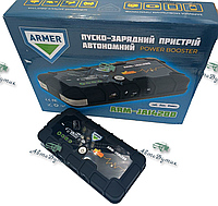 Повер банк зарядний пусковий пристрій для машини ПЗП ARMER автономний (power booster) 12000 mAh, 450A, 12V