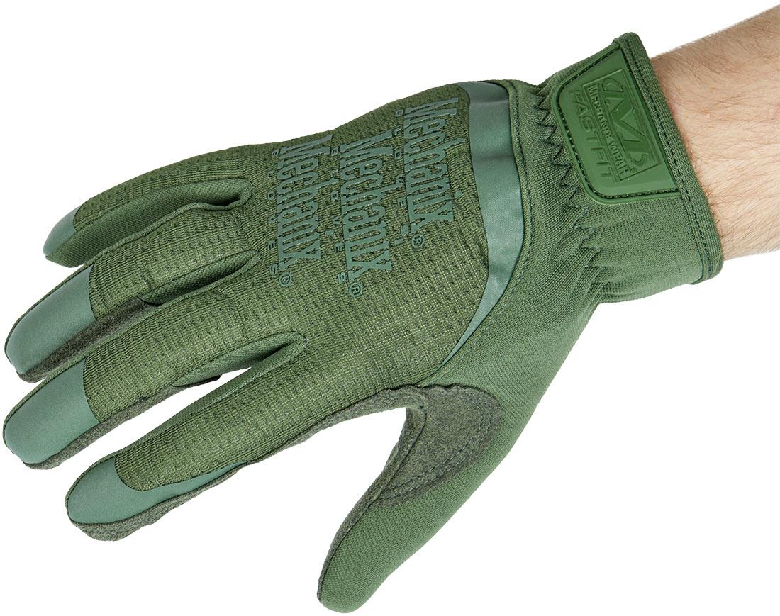 Рукавиці Mechanix FastFit розмір XL оливковий зелений