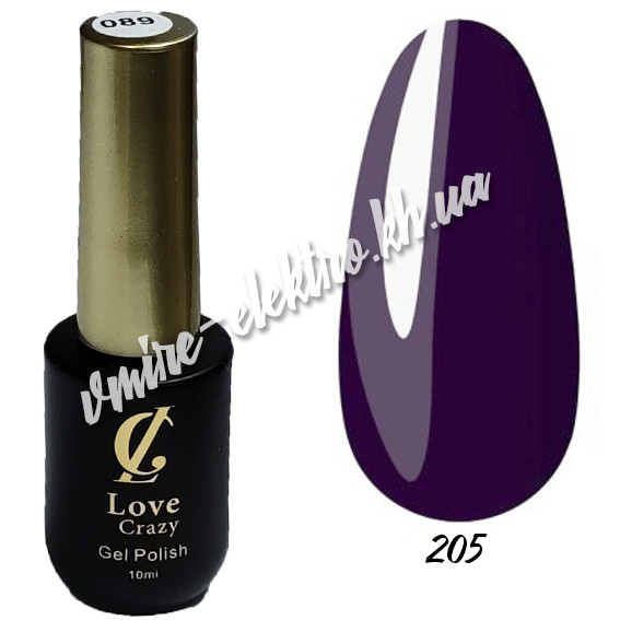 Гель-лак Love Crazy №205, фото 1