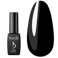 Черная база каучуковая Black Rubber Base Gel Kodi Professional основа для гель-лака, 8 мл