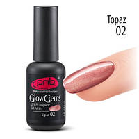 Гель-лак PNB Магнитный СИЯЮЩИЕ КАМНИ №02 UV/LED Magnetic Gel Polish Glow Gems