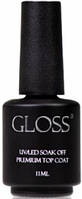 Gloss Топ Premium Top Coat 11 ml with a brush