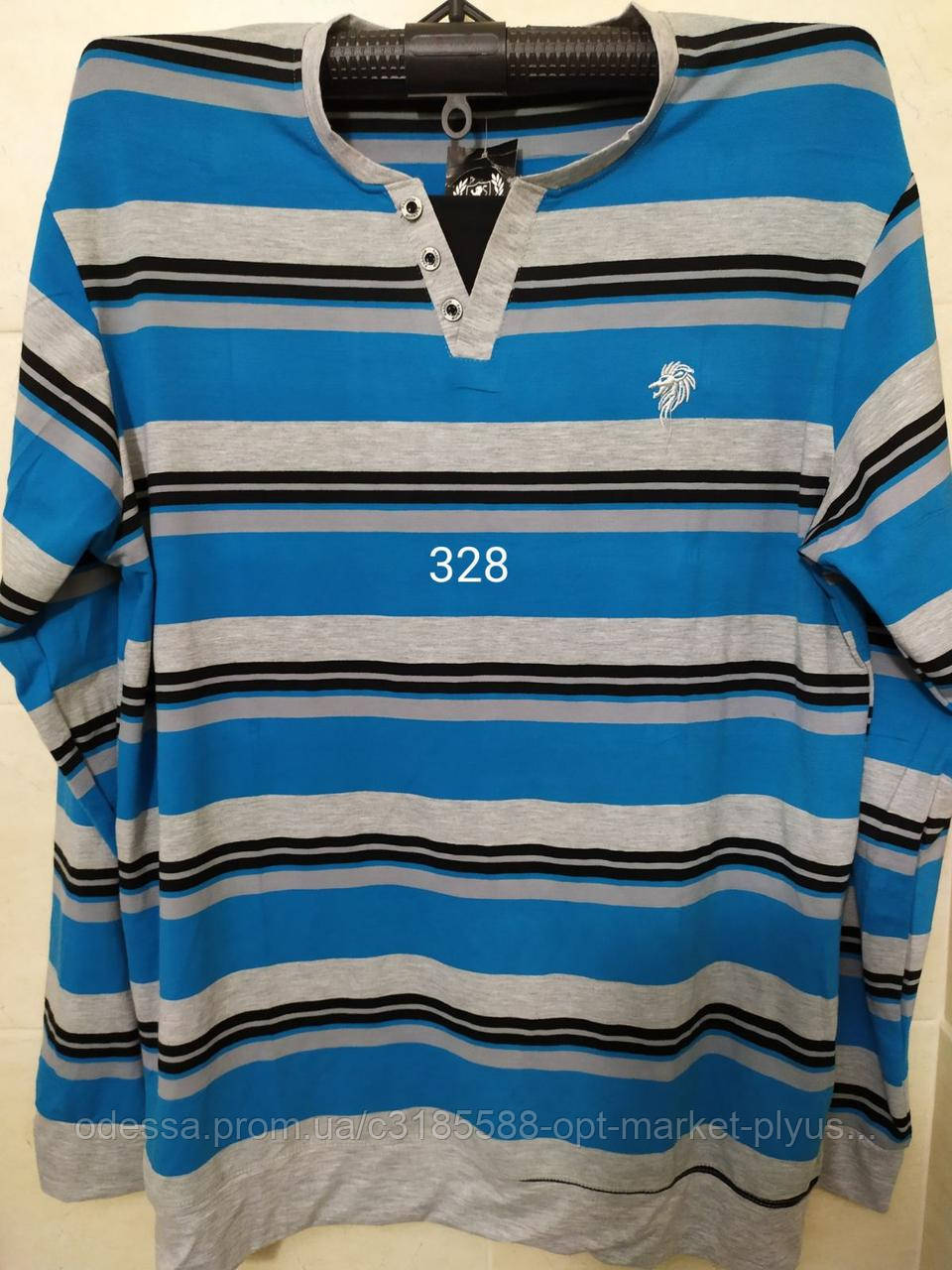 Батник чоловічий БАТАЛ (56-60) купити гуртом від складу 7 км Одеса