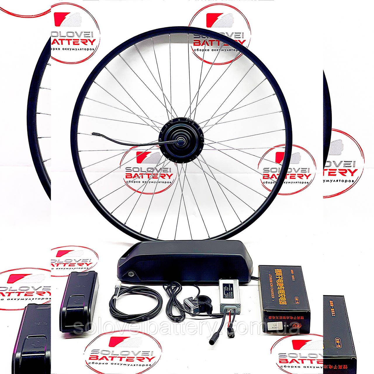 Електровелонабір комплект 48В 500Вт MXUS XF15 10Ач для електровелосипеду - фото 4 - id-p1843234417