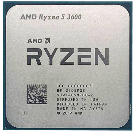 AMD Ryzen 5 3600 3.6GHz 32Mb 65W AM4 (новый), фото 1