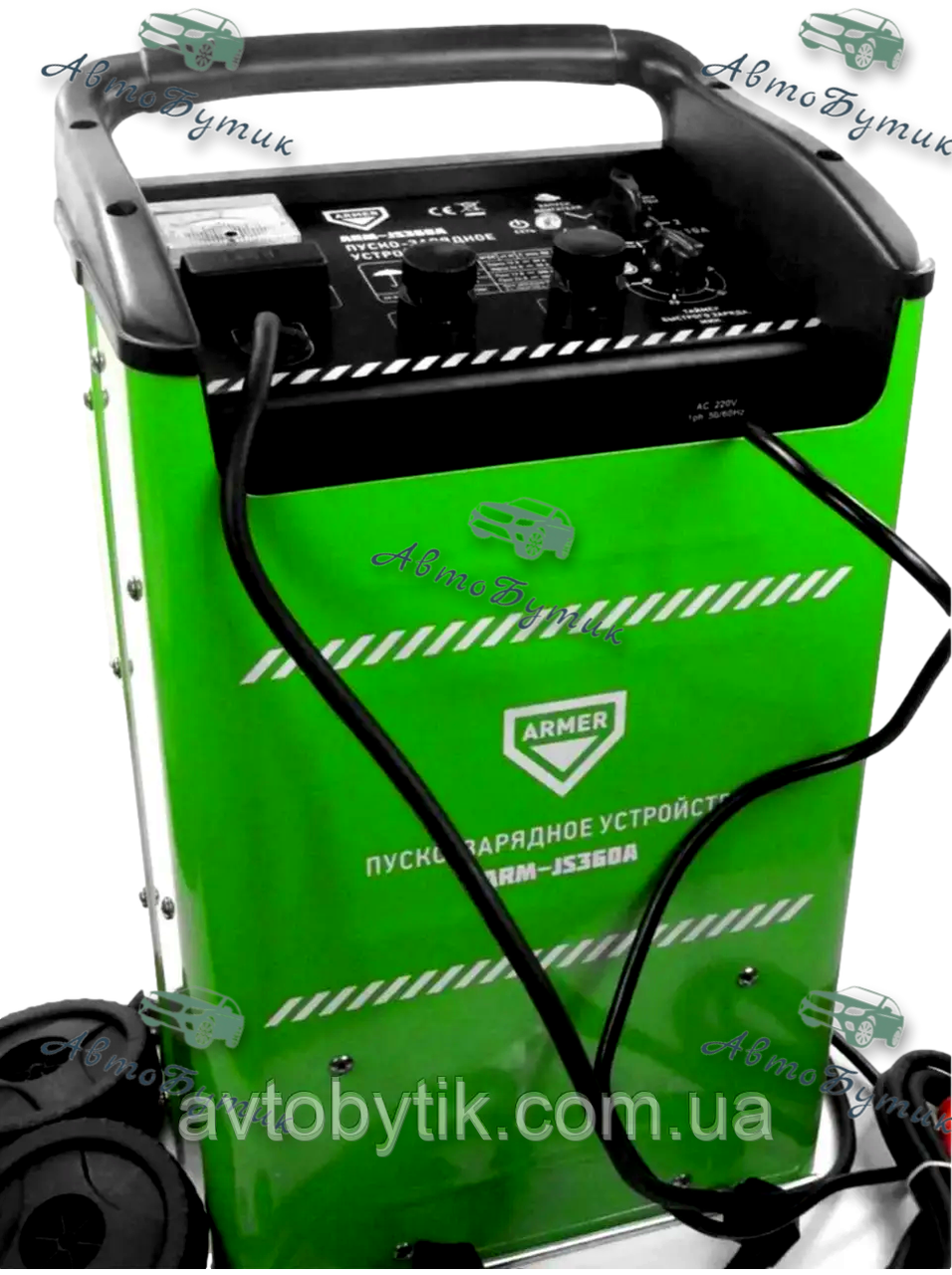 Пуско-зарядний пристрій 12-24V 60A/360A (старт) ARMER